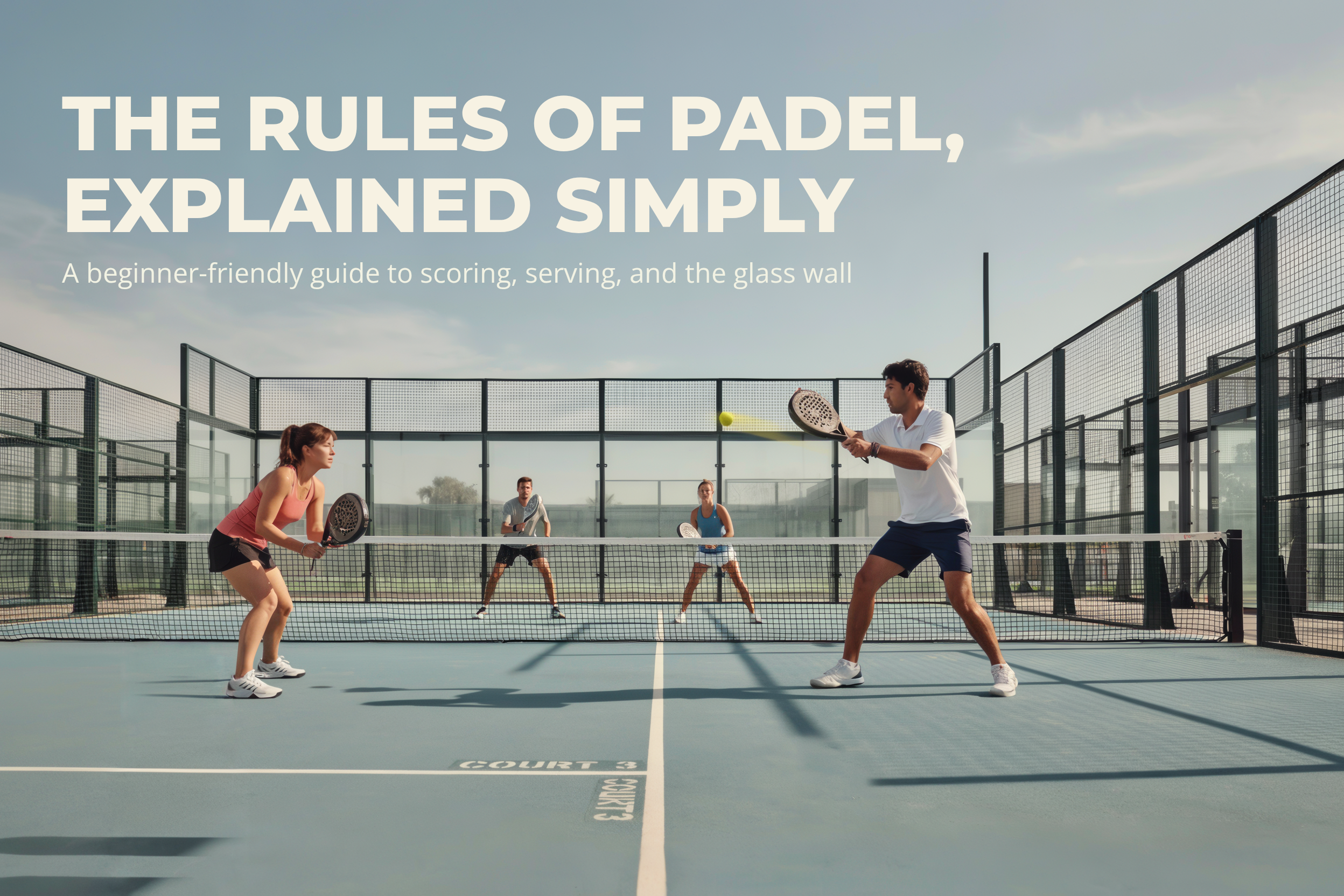 The rules of padel, explained simply